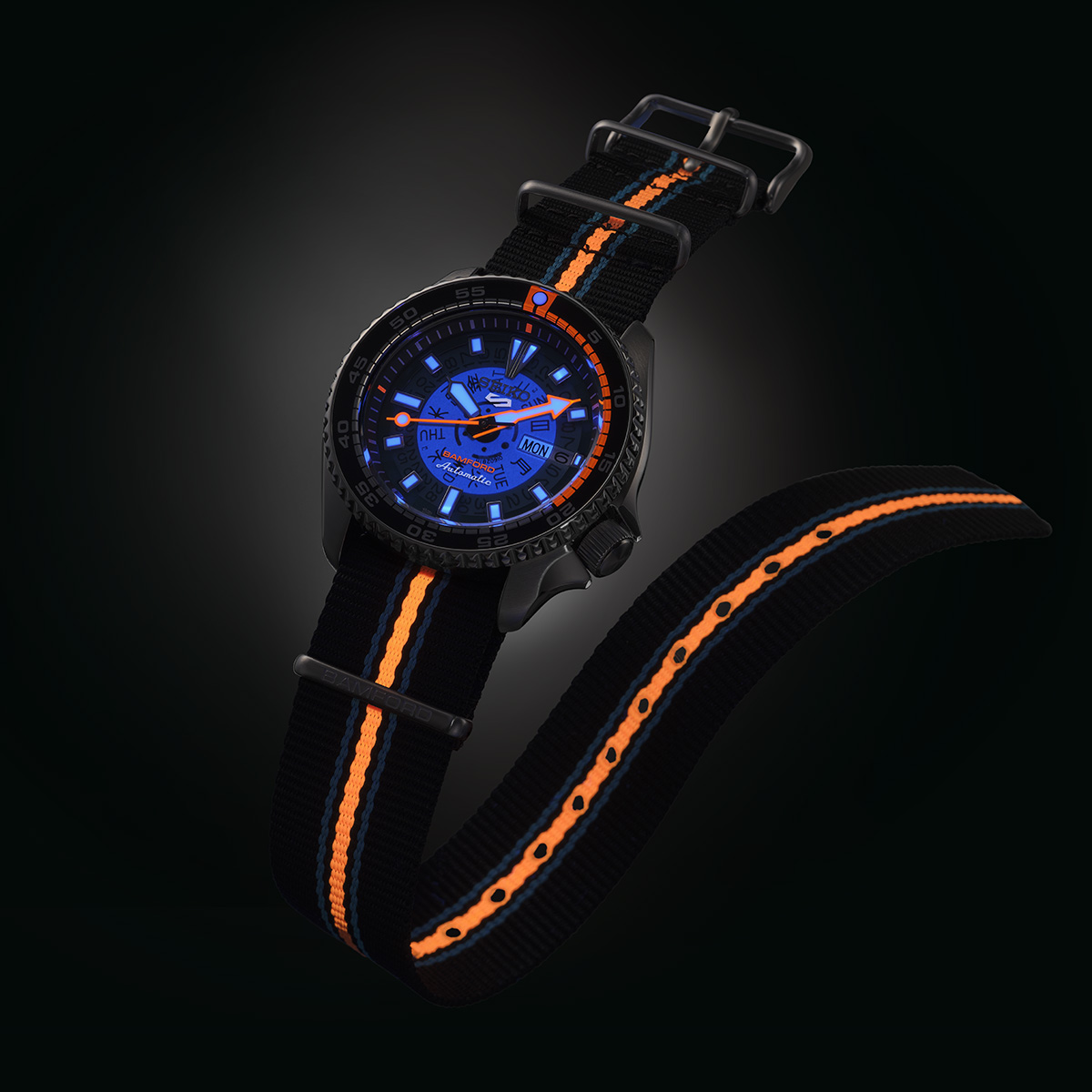 (新品保証書付き)SEIKO セイコー5スポーツ BAMFORD 限定モデル SEIKO 5 Sports x BAMFORD Limited Edition – Bamford Watch