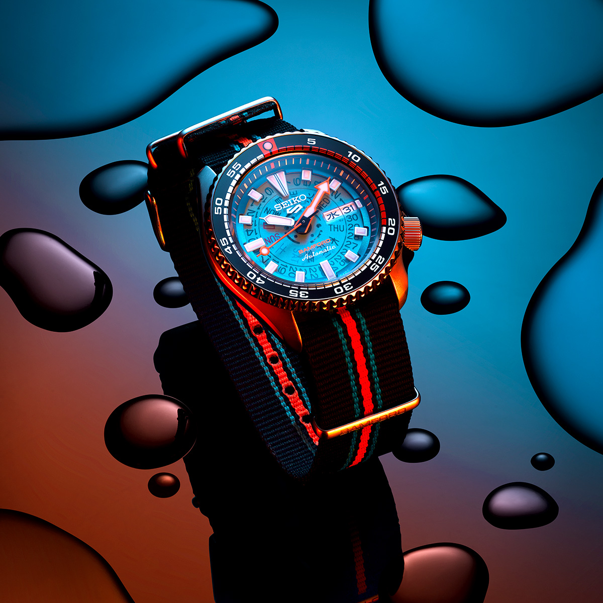 (新品保証書付き)SEIKO セイコー5スポーツ BAMFORD 限定モデル SEIKO 5 Sports x BAMFORD Limited Edition – Bamford Watch