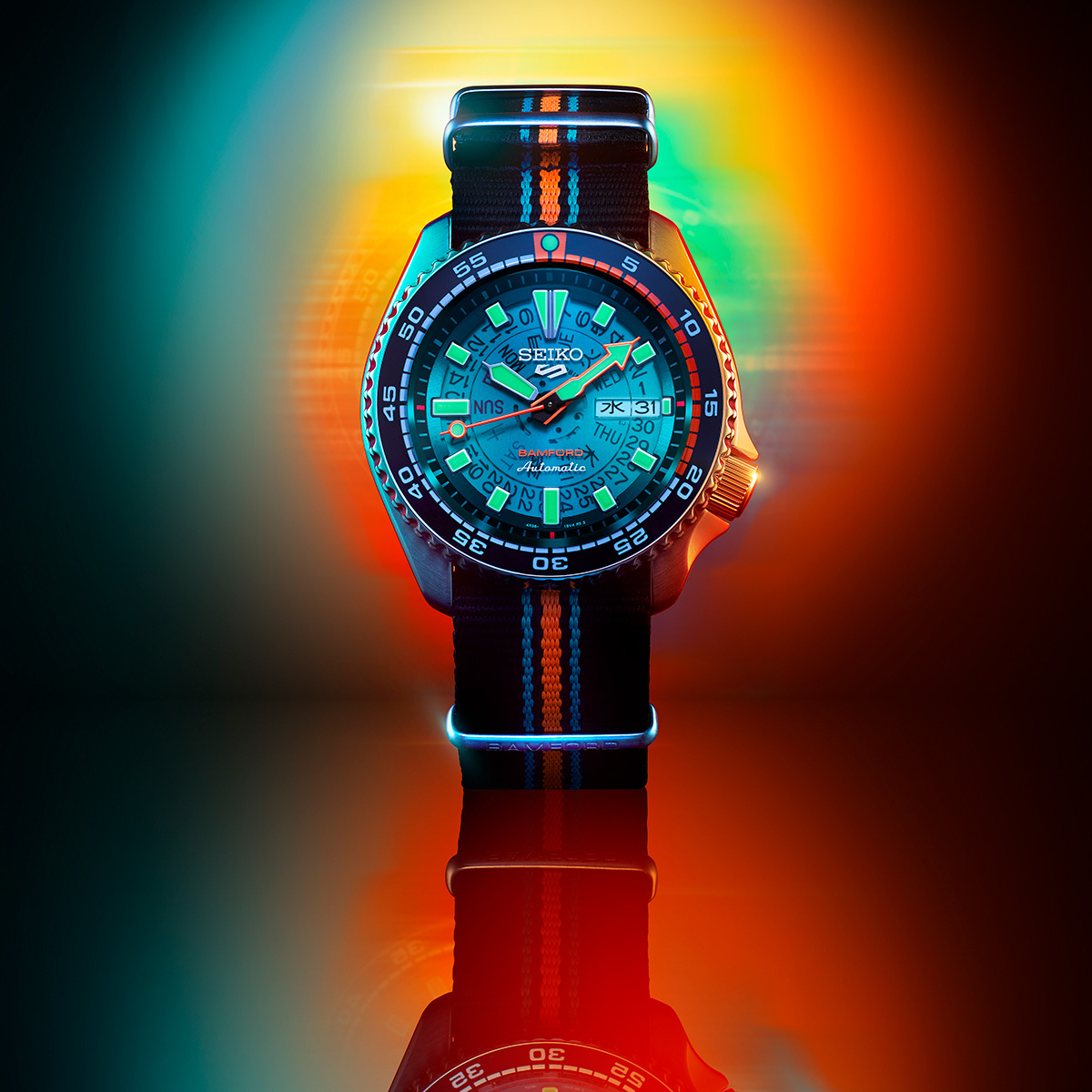 SEIKO 5 Sports x BAMFORD Limited Edition – Bamford Watch
